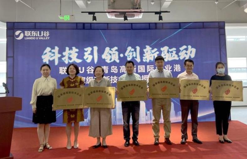 高新技术企业认证奖牌